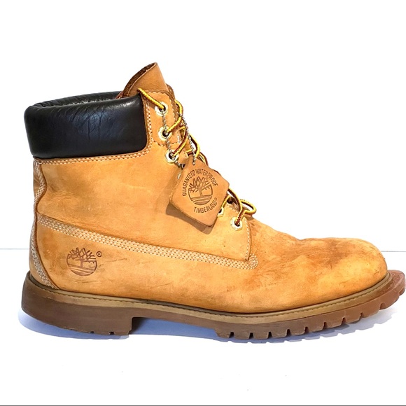 Timberland 6-Inch Premium Waterproof Suede Leather Tan Hiking Boot - Size 10.5 - Picture 16 of 16